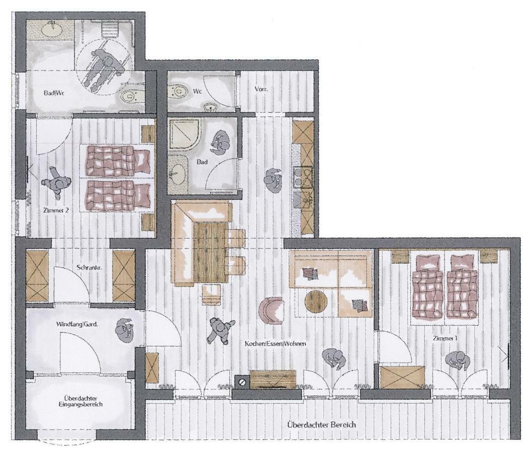 Appartements Erwin Huettl III Neukirchen am Großvenediger Zewnętrze zdjęcie